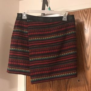 patterned envelope skirt